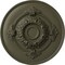Ekena Millwork Monique Ceiling Medallion (Fits Canopies up to 3 3/4"), Hand-Painted Witch Hazel, 13 3/4"OD x 1"P CM13MOWHF - alternate 1
